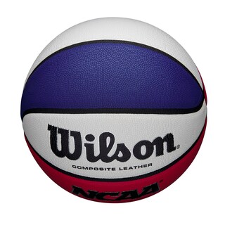 Foto 3 | Réplica De Baloncesto Wilson Ncaa Tamaño 7 29.5 Rojo/blanco/azul - Venta Internacional.