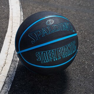 Foto 6 | Baloncesto Spalding Street Phantom Outdoor Neon Blue 29.5 - Venta Internacional.