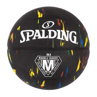 Foto 1 | Baloncesto Spalding Marble Series Para Exteriores, Color Negro, 28,5 Cm - Venta Internacional.