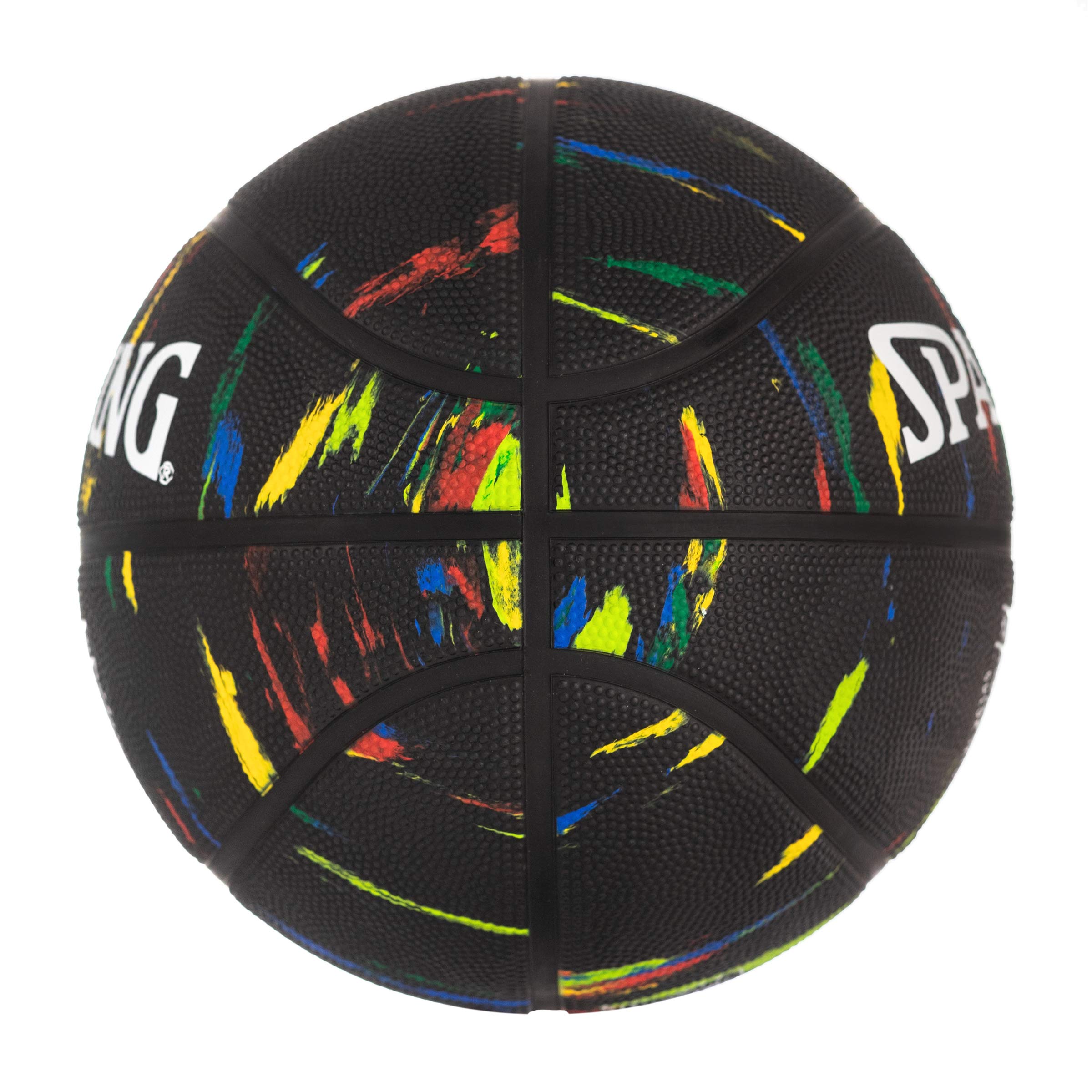 Foto 3 pulgar | Baloncesto Spalding Marble Series Para Exteriores, Color Negro, 28,5 Cm - Venta Internacional.
