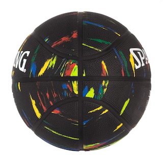 Foto 2 | Baloncesto Spalding Marble Series Para Exteriores, Color Negro, 28,5 Cm - Venta Internacional.
