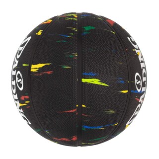 Foto 3 | Baloncesto Spalding Marble Series Para Exteriores, Color Negro, 28,5 Cm - Venta Internacional.