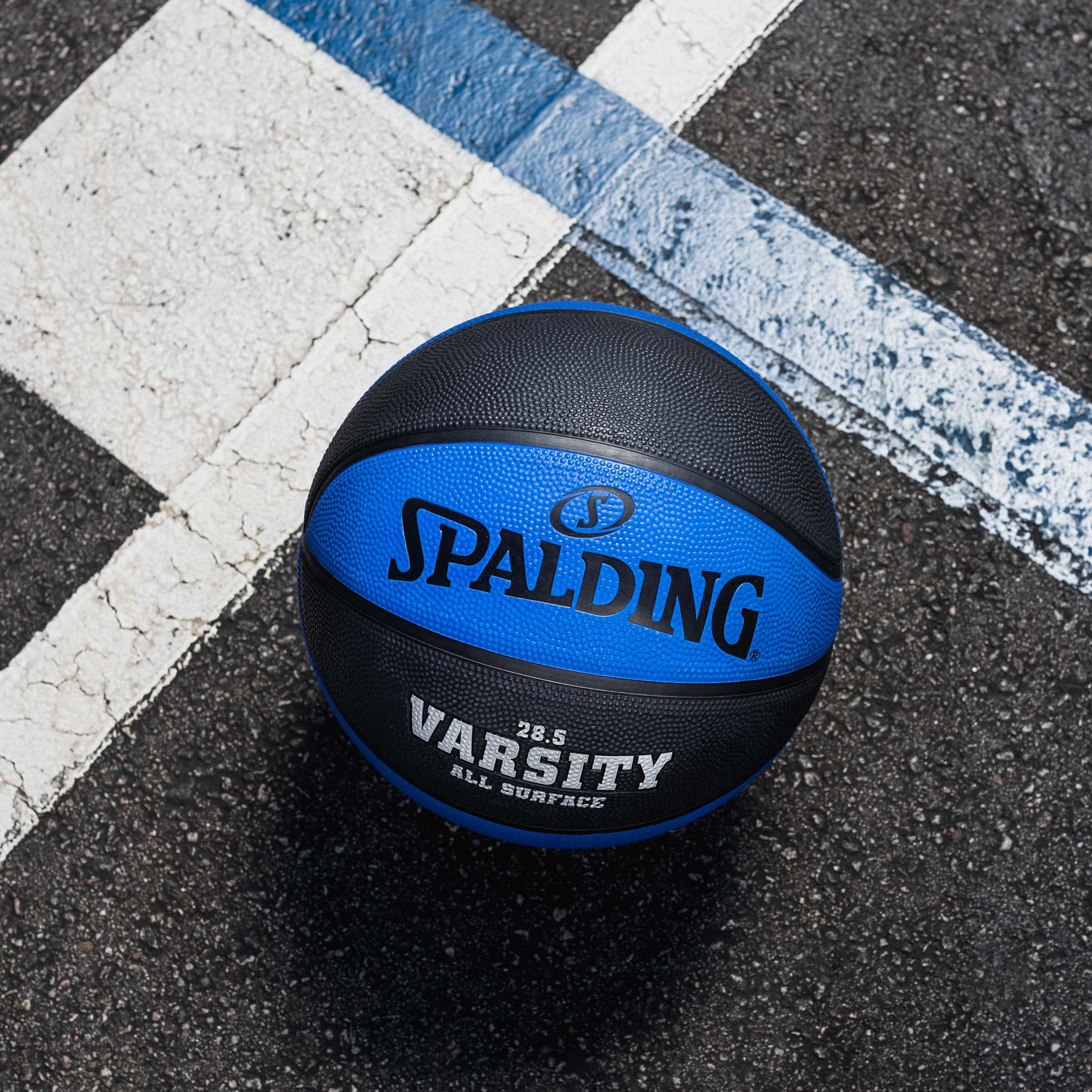 Foto 7 pulgar | Baloncesto Spalding Varsity Outdoor Azul/negro, Tamaño 6 (28,5 Cm) - Venta Internacional.