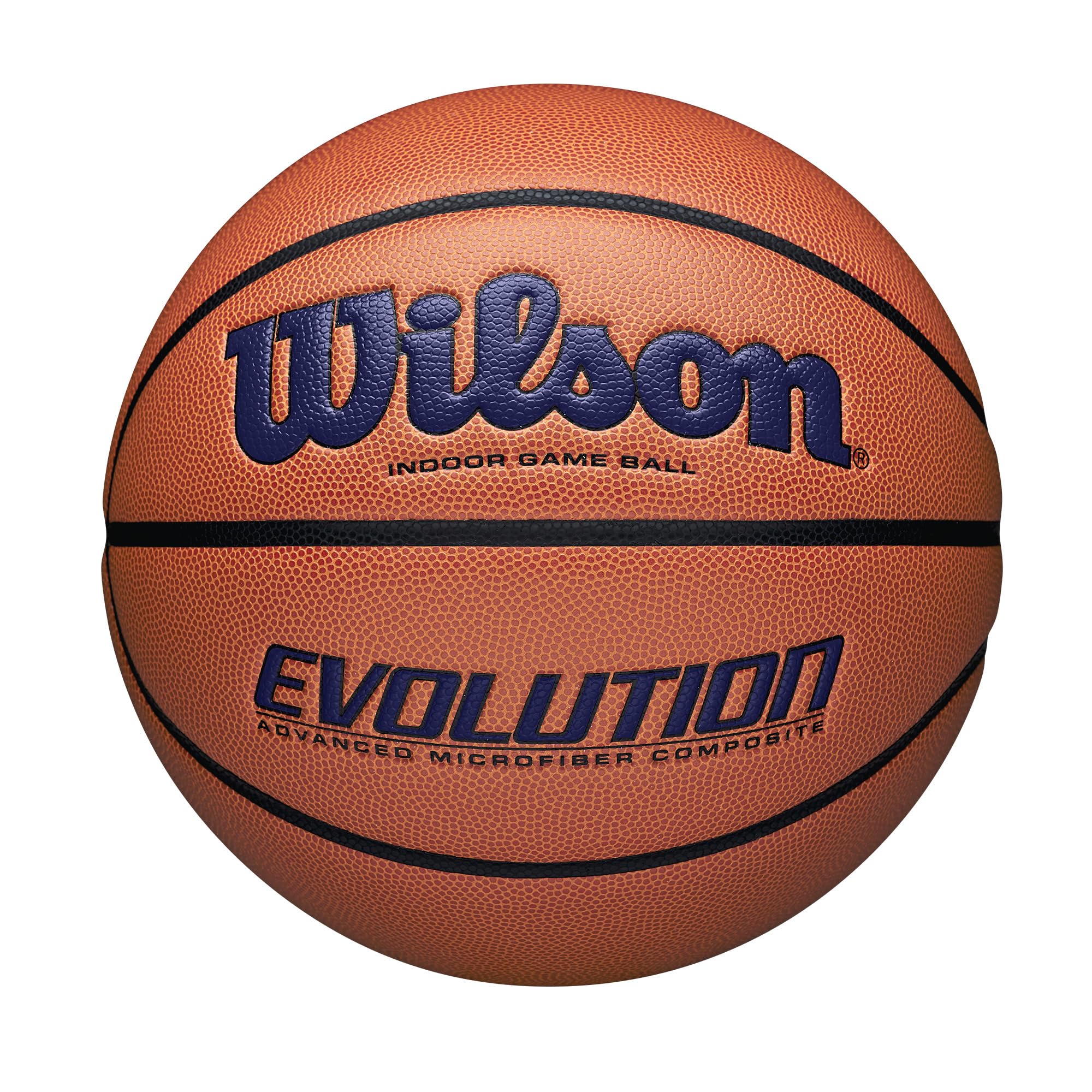 Foto 2 pulgar | Baloncesto Wilson Evolution Indoor Game, Color Azul Marino, Tamaño 7 — 29,5 Cm - Venta Internacional.