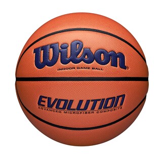 Foto 1 | Baloncesto Wilson Evolution Indoor Game, Color Azul Marino, Tamaño 7 — 29,5 Cm - Venta Internacional.