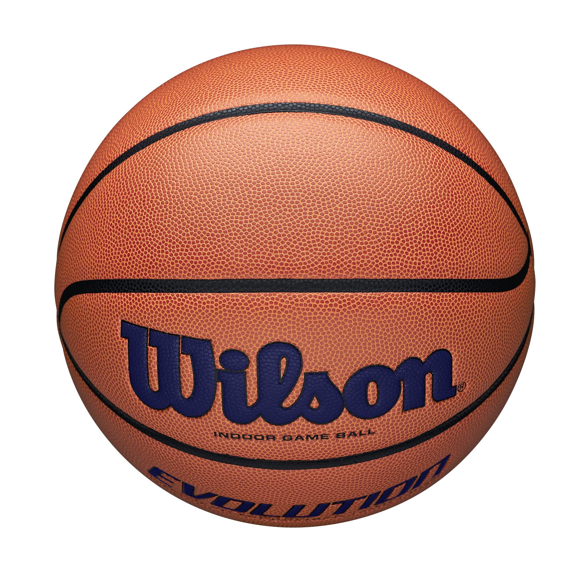 Foto 3 pulgar | Baloncesto Wilson Evolution Indoor Game, Color Azul Marino, Tamaño 7 — 29,5 Cm - Venta Internacional.