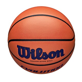 Foto 2 | Baloncesto Wilson Evolution Indoor Game, Color Azul Marino, Tamaño 7 — 29,5 Cm - Venta Internacional.