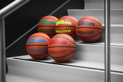 Foto 5 | Baloncesto Wilson Evolution Indoor Game, Color Azul Marino, Tamaño 7 — 29,5 Cm - Venta Internacional.