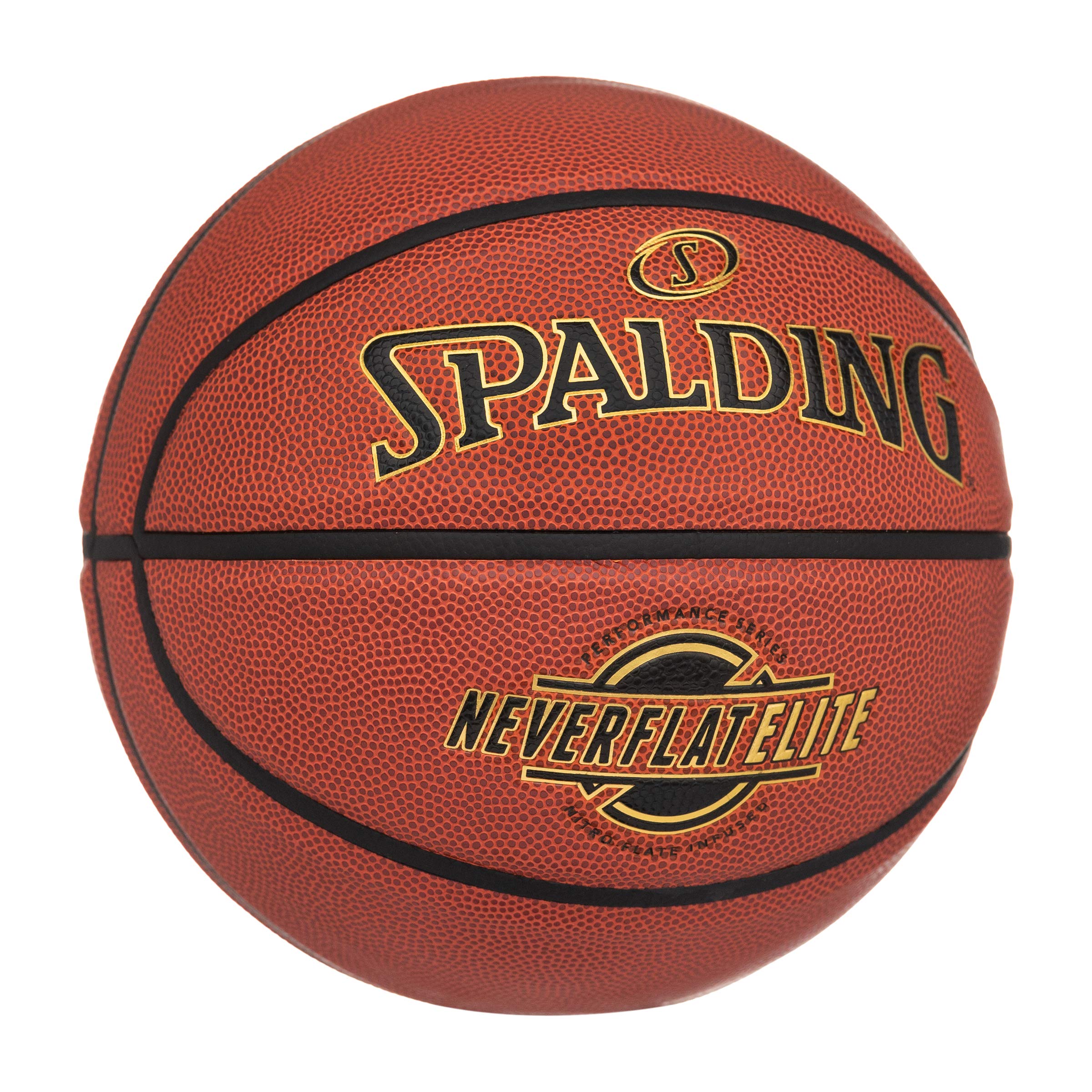 Foto 3 pulgar | Baloncesto Spalding Neverflat Elite Para Interiores Y Exteriores, Tamaño 7 29.5 - Venta Internacional.