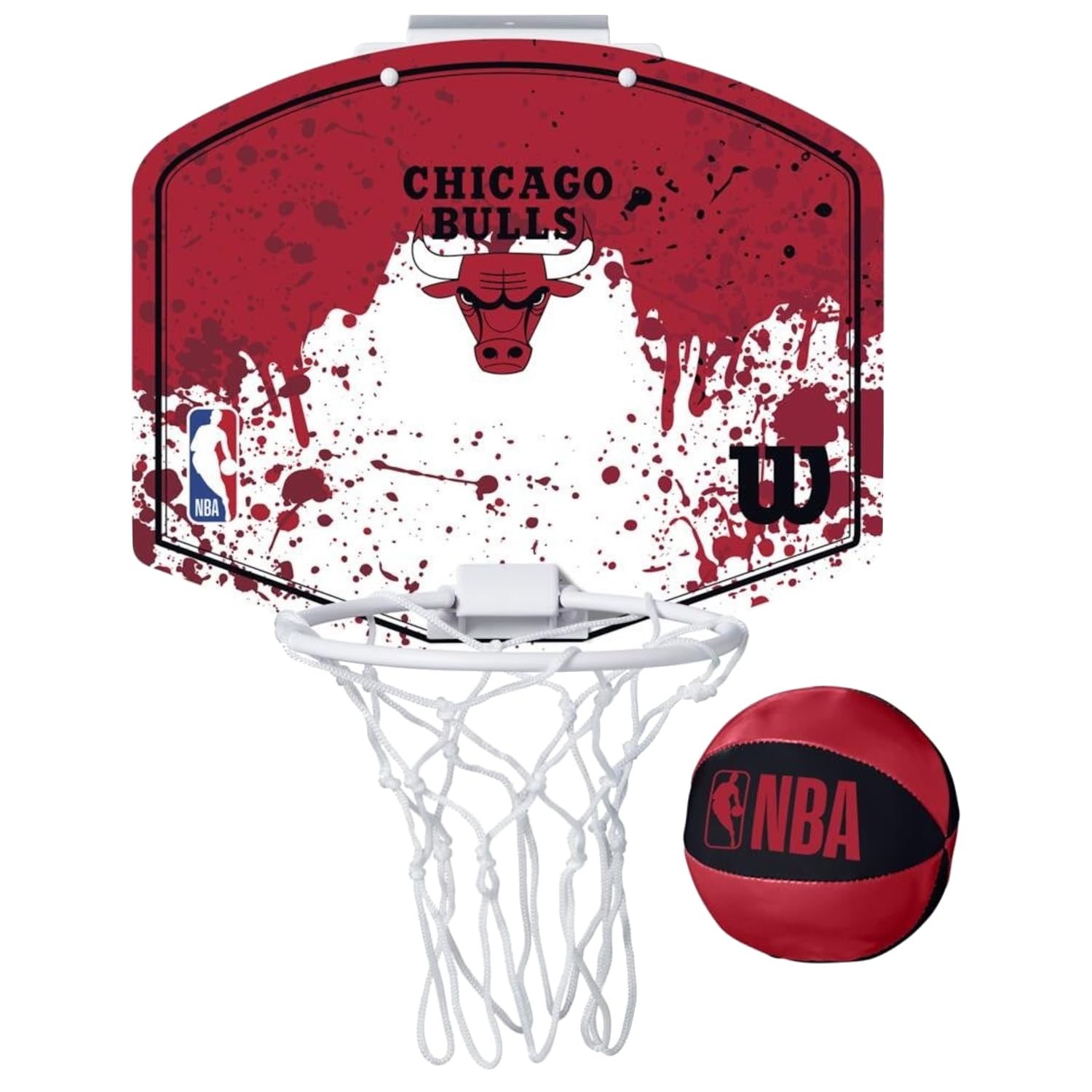 Foto 2 pulgar | Minicanasta De Baloncesto Wilson, Oficial Del Equipo De La Nba De Los Chicago Bulls - Venta Internacional.