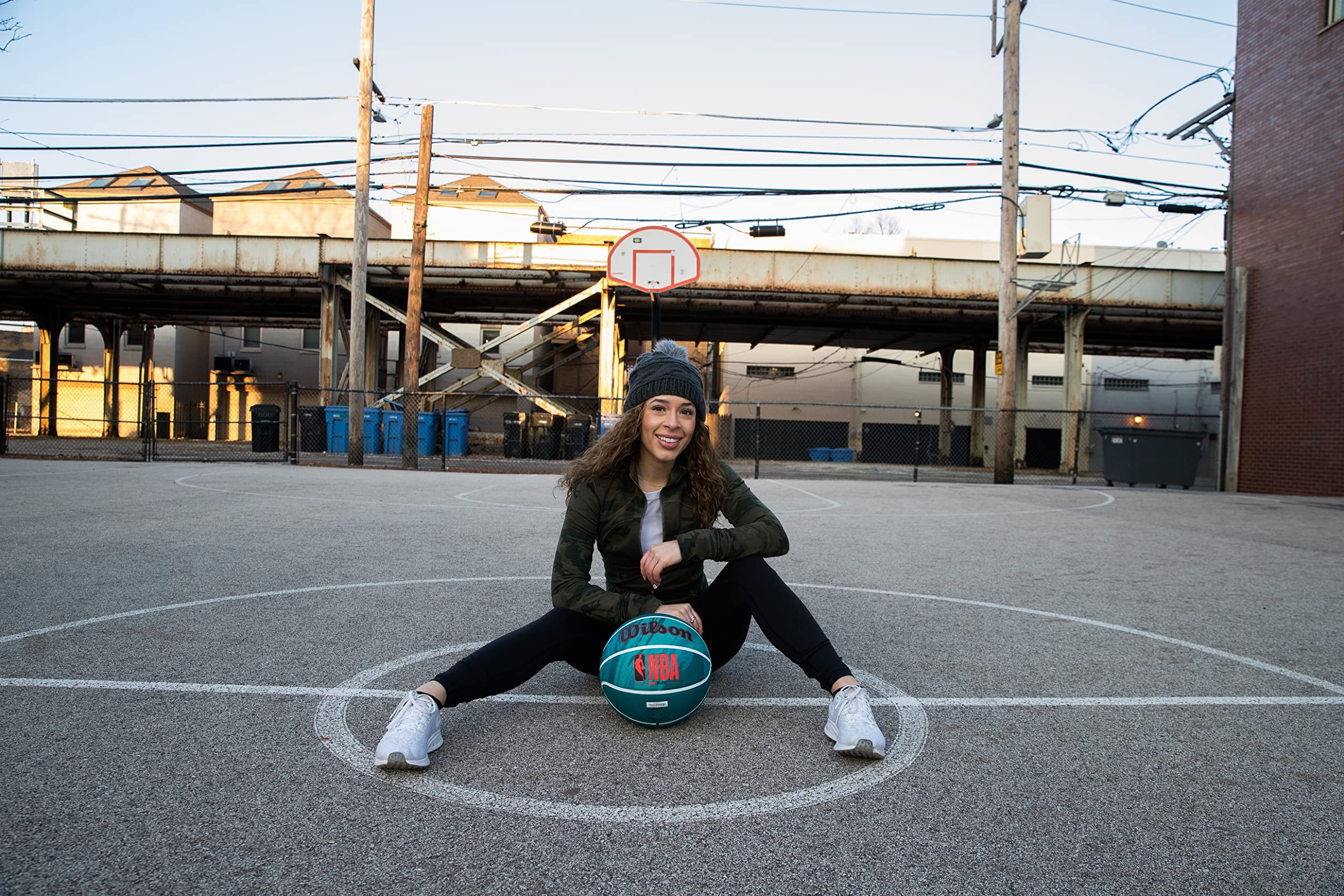 Foto 8 pulgar | Balón De Baloncesto Wilson Nba Drv Plus Marrón Oficial, Tamaño 6 — 28,5 Cm - Venta Internacional.