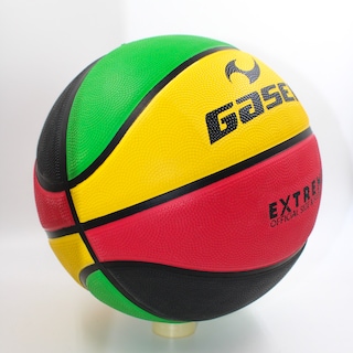 Foto 2 | Balón Basquetbol Gaser Extreme No.7 Amarillo/rojo/verde/negro