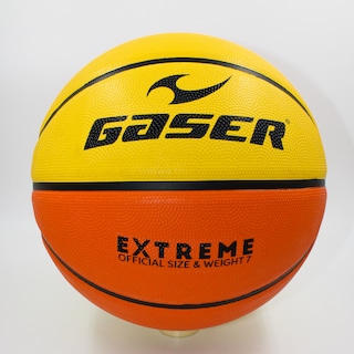 Foto 1 | Balón Basquetbol Gaser Pocket No.3 Naranja/amarillo