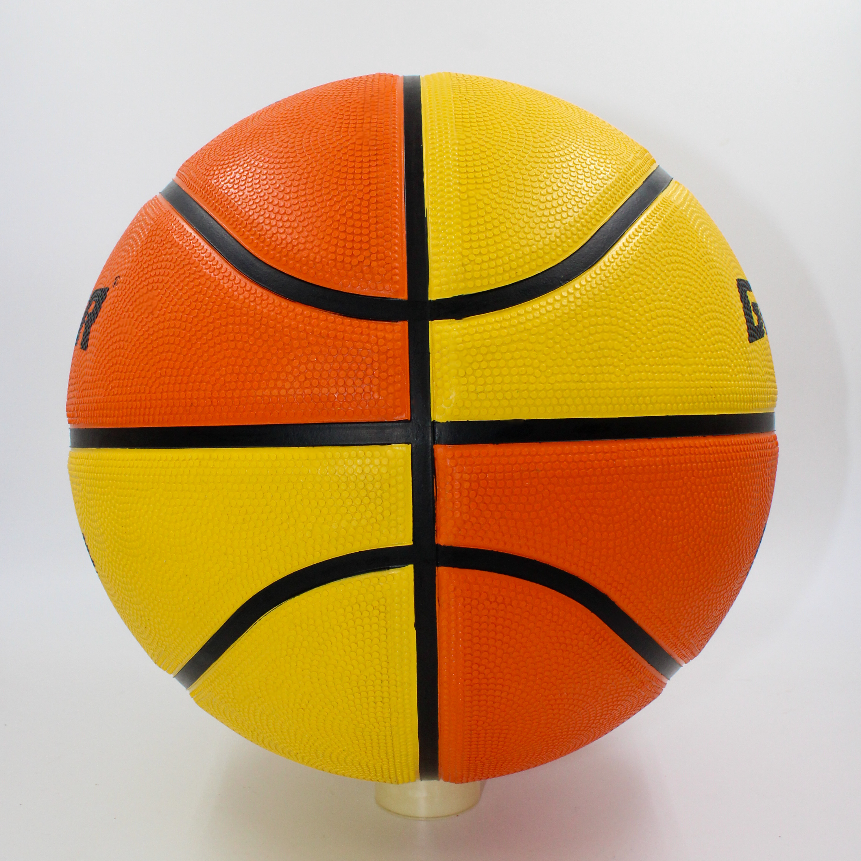 Foto 3 | Balón Basquetbol Gaser Pocket No.3 Naranja/amarillo