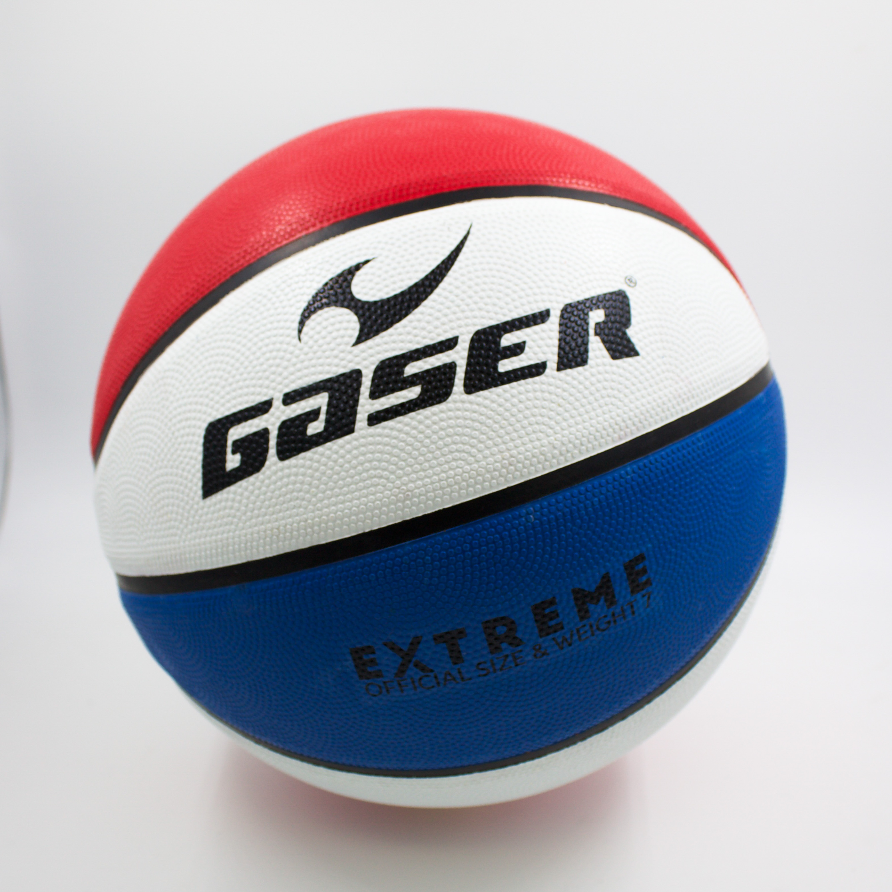 Foto 1 | Balón Basquetbol Gaser Pocket No.3 Azul/blanco/rojo
