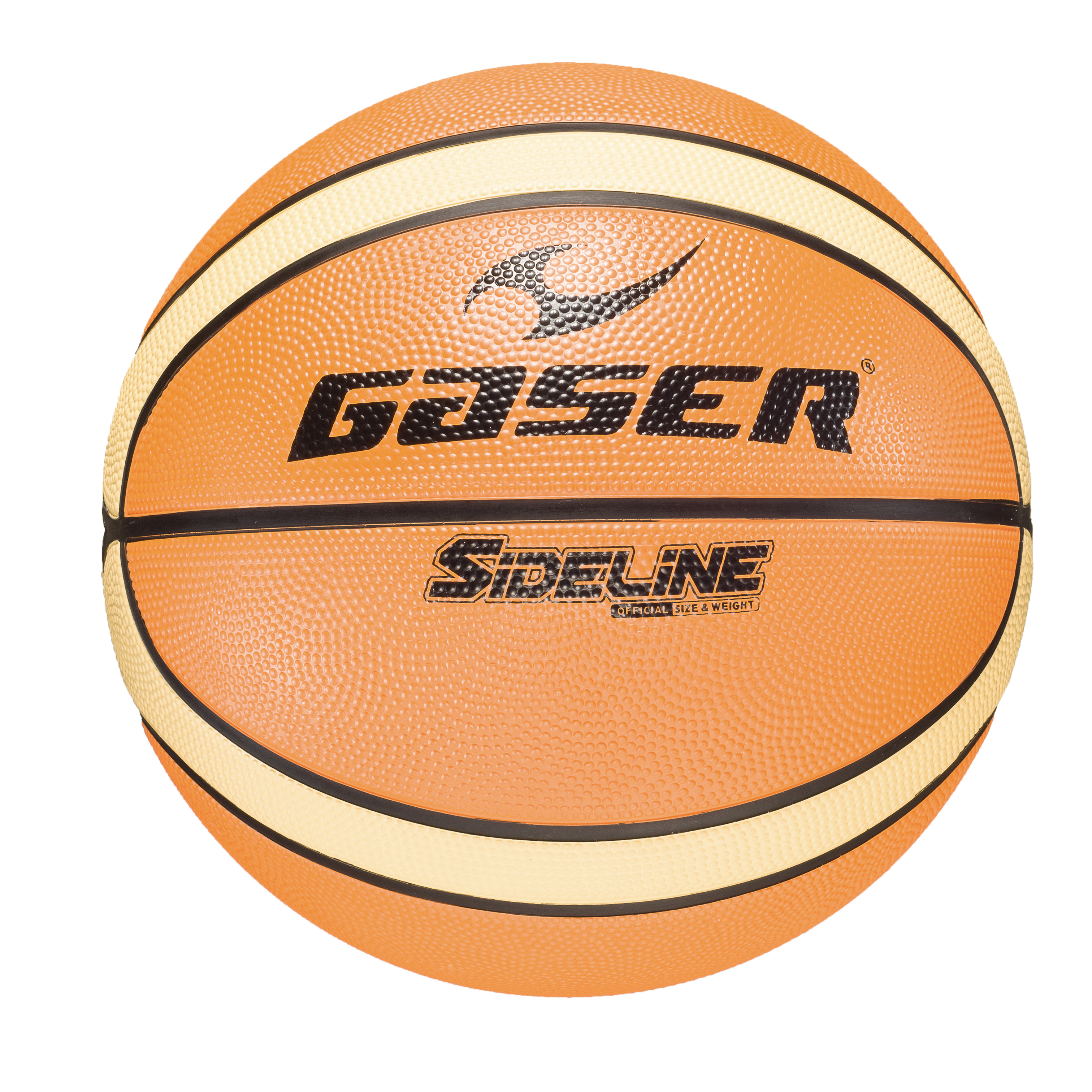 Foto 2 pulgar | Balón Basquetbol Gaser Sideline No.7 Naranja/amarillo
