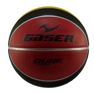 Foto 1 | Balón Basquetbol Gaser Dunk No.7 Amarillo/verde/negro/rojo