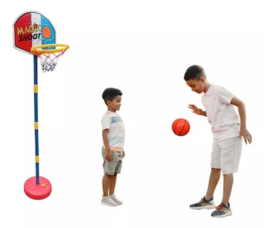 Foto 1 | Canasta De Basketball Cancha Set Estructura Niños