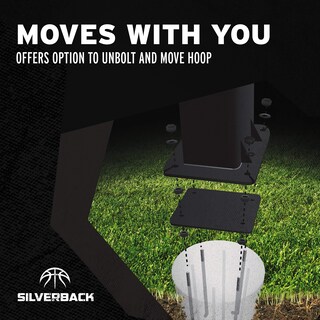 Foto 4 | Kit de Anclaje para Canasta de Baloncesto Silverback 7 Pulgadas - Venta Internacional