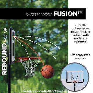 Foto 2 | Tablero De Basquetbol In-ground De 50 Pulgadas Lifetime