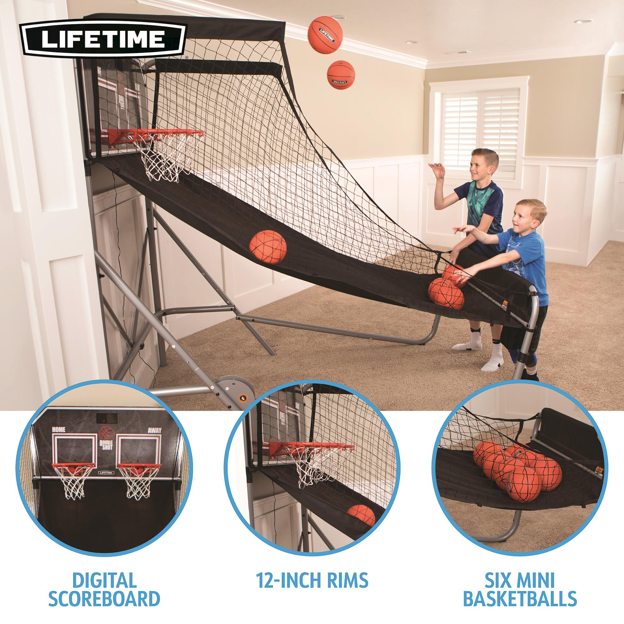 Foto 5 pulgar | Canasta De Basquetbol Doubleshot Lifetime