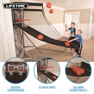 Foto 4 | Canasta De Basquetbol Doubleshot Lifetime