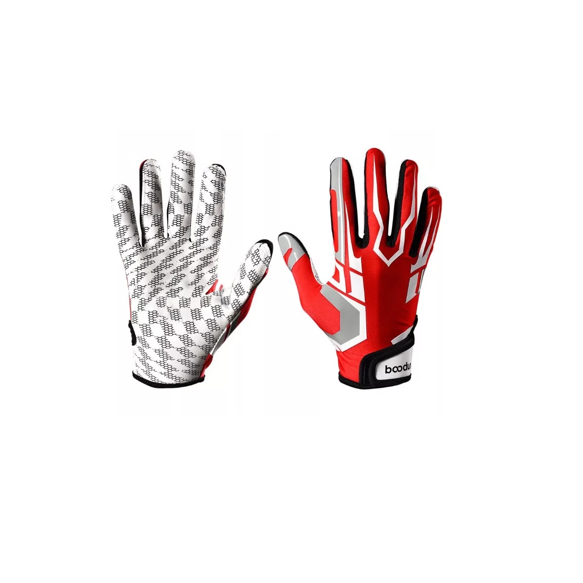 Guantes Antideslizantes Para Fútbol Americano  Talla G Eo Safe Imports Esi-14351 Multicolor $679