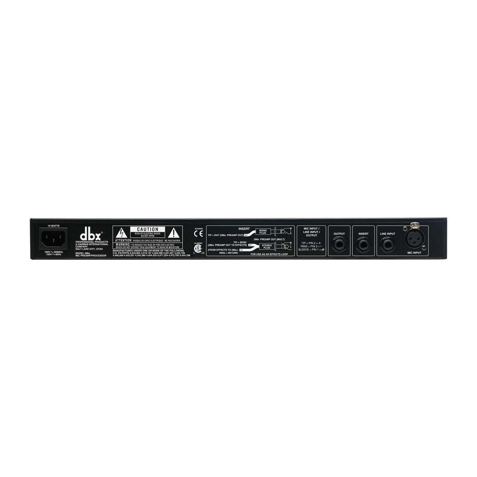 Foto 3 pulgar | Preamplificador De Micrófono Y Procesador Channel Strip Dbx Dbx286s - Venta Internacional.