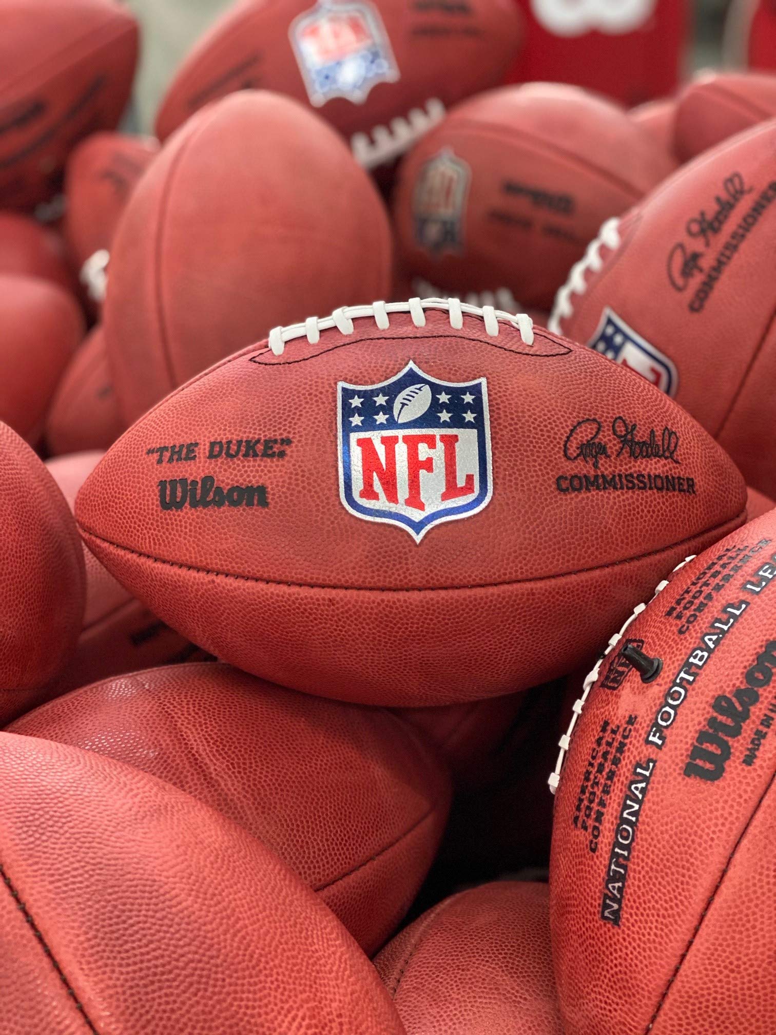 Foto 7 pulgar | Balón De Juego Oficial De La Nfl Football Wilson The Duke 2020 - Venta Internacional.