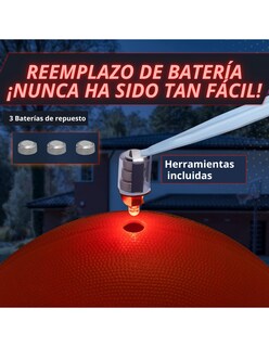 Foto 3 | Balón de Fútbol Nightmatch Americano Luz Led Premium con bomba