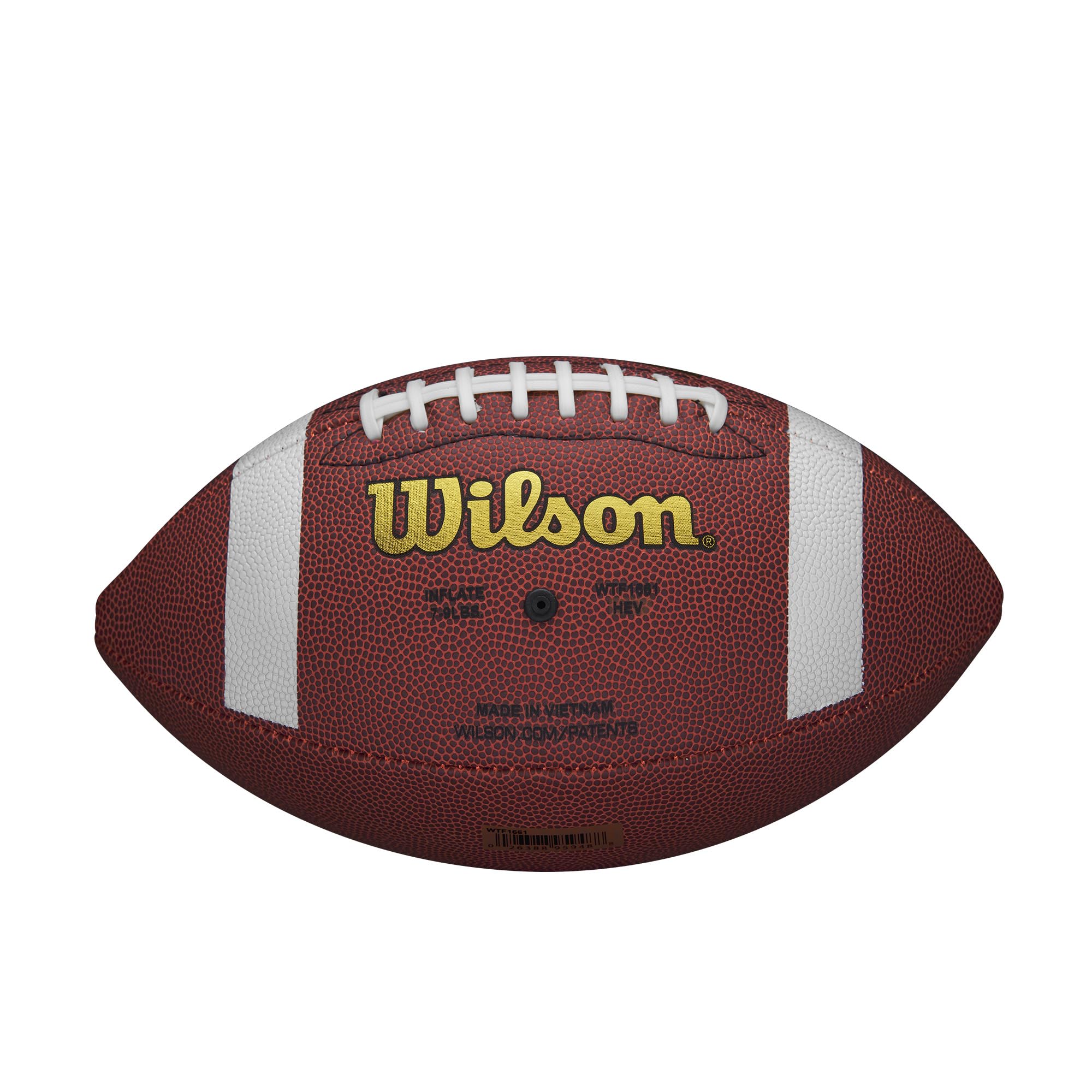 Foto 3 pulgar | Peewee Compuesto Football Wilson De La Ncaa, Talla Marrón - Venta Internacional.