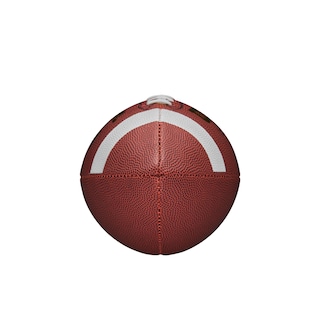 Foto 7 | Peewee Compuesto Football Wilson De La Ncaa, Talla Marrón - Venta Internacional.