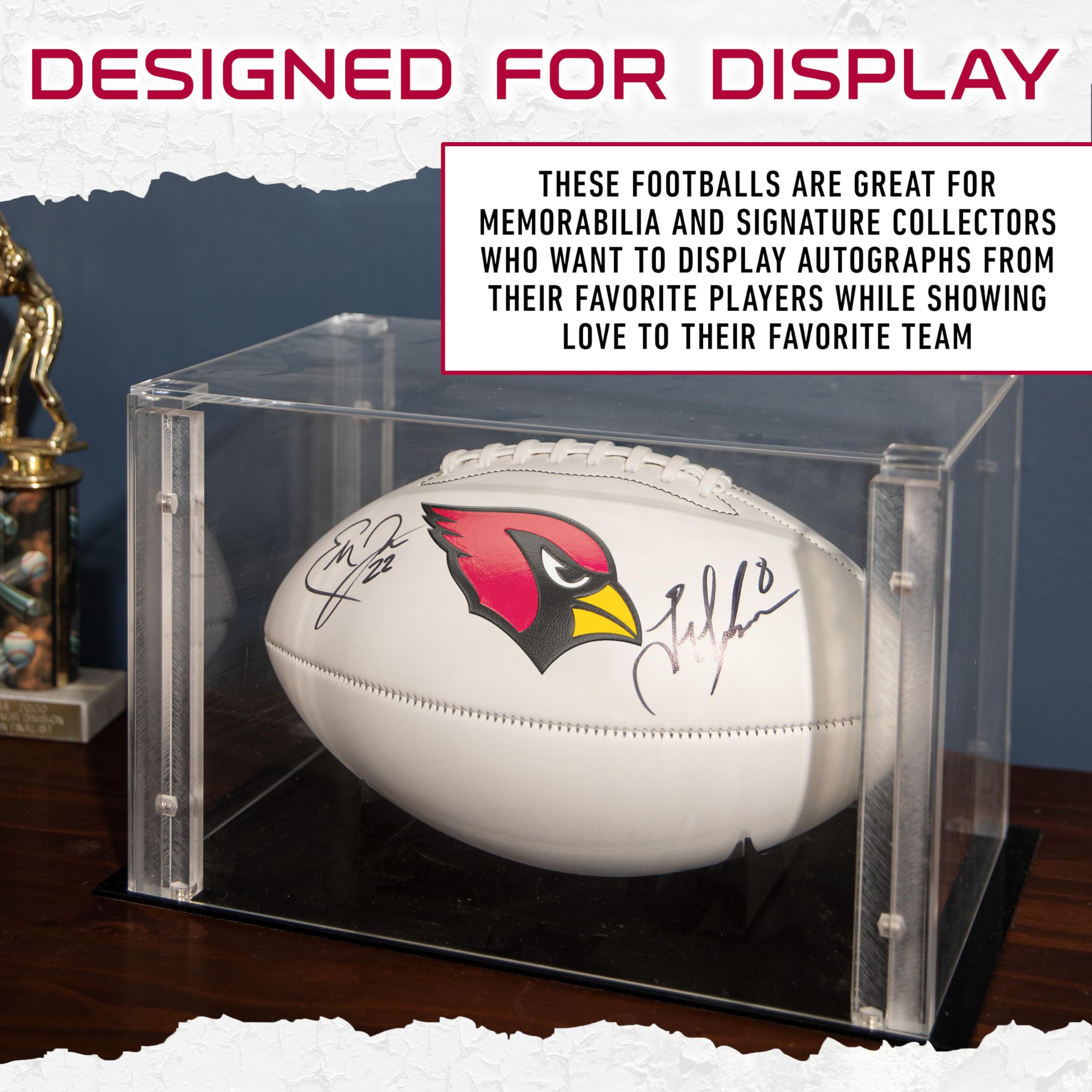 Foto 6 pulgar | Autógrafo De Football Franklin Sports Nfl Arizona Cardinals - Venta Internacional.