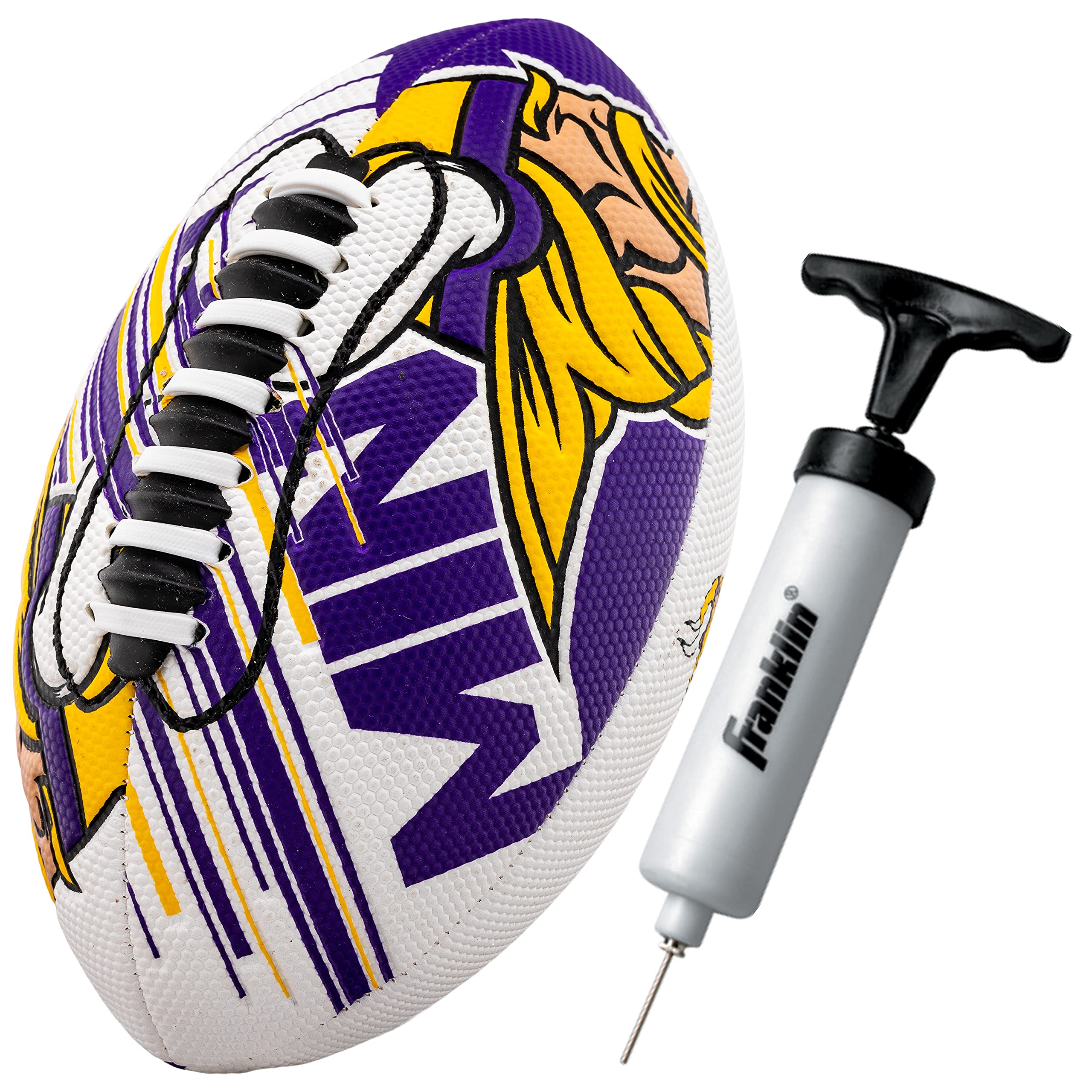Foto 2 pulgar | Fútbol: Franklin Sports, Nfl, Minnesota Vikings, Juvenil - Venta Internacional.