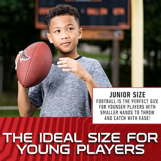 Foto 6 | Fútbol Americano Franklin Sports Nfl Atlanta Falcons, Talla Juvenil - Venta Internacional.