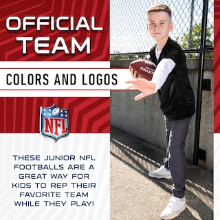 Foto 7 | Fútbol Americano Franklin Sports Nfl Atlanta Falcons, Talla Juvenil - Venta Internacional.