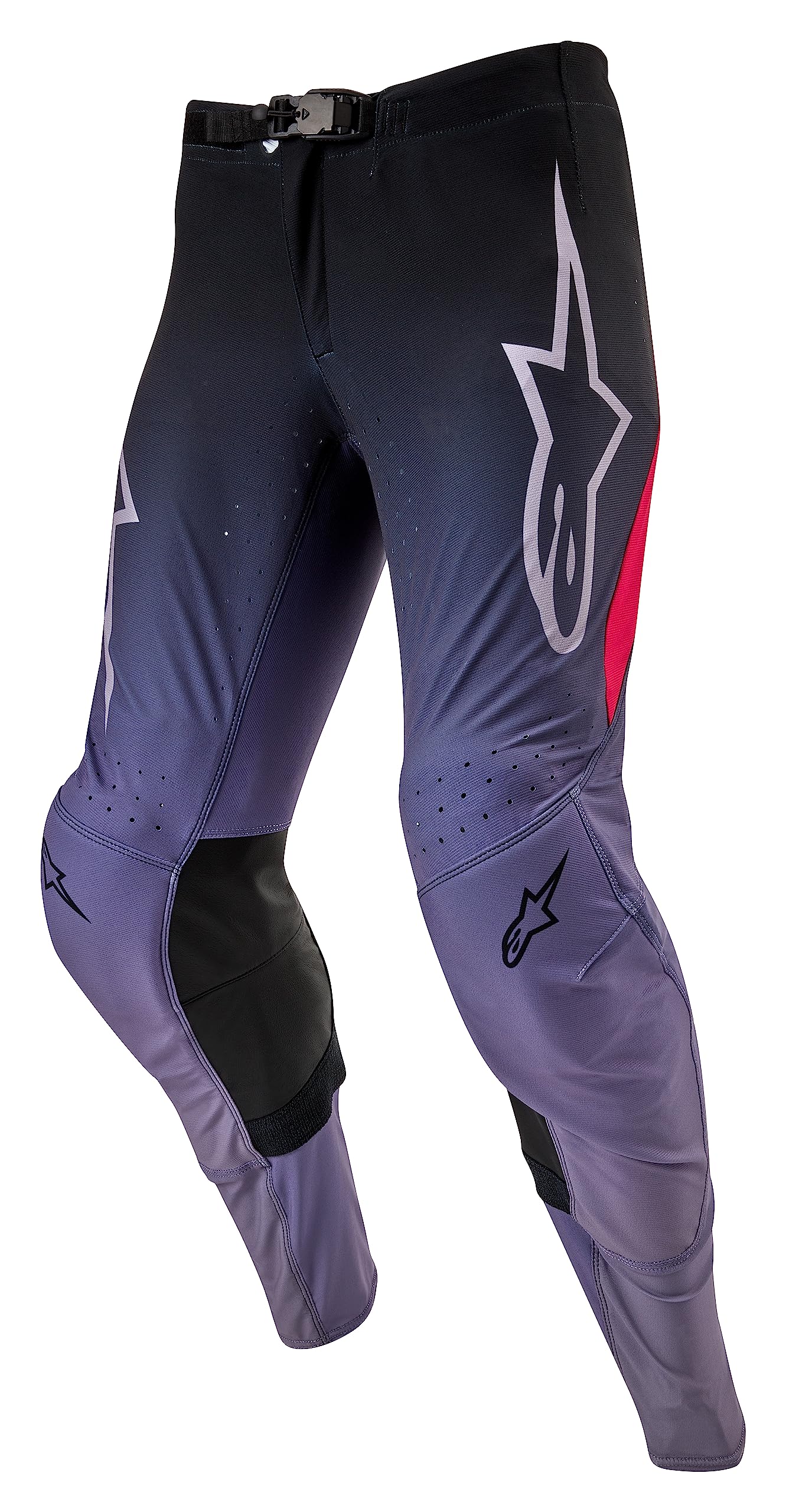 Foto 2 pulgar | Pantalones Alpinestars Supertech Dade Iron/red Berry Talla 40 - Venta Internacional.