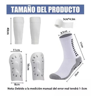Foto 3 | Calcetas con Espinilleras Eo Safe Imports 7 Piezas