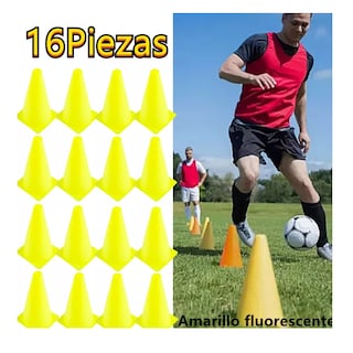Foto 3 | Conos de Entrenamiento Futbol Eo Safe Imports Esi-11222 Amarillos