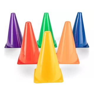 Foto 1 | Kit de Entrenamiento de Conos de Fútbol Deportivo Eo Safe Imports Esi-18035 Multicolor 30 piezas