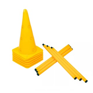 Foto 1 | Conos Con Bastón Valla Altura Ajustable Eo Safe Imports Esi-18358 Amarillo