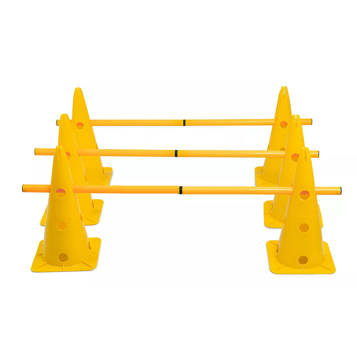 Foto 3 pulgar | Conos Con Bastón Valla Altura Ajustable Eo Safe Imports Esi-18358 Amarillo