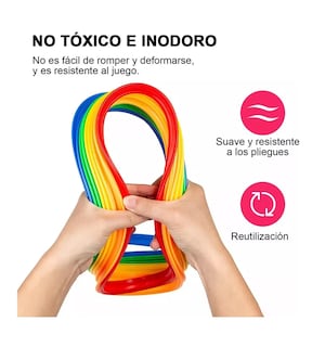 Foto 3 | Set De Aros De Agilidad anillos De Fútbol Para Entrenamiento Colores