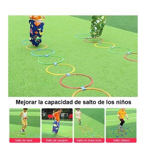Foto 4 | Set De Aros De Agilidad anillos De Fútbol Para Entrenamiento Colores