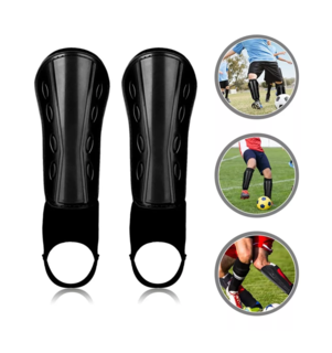 Foto 4 | Espinilleras De Fútbol Para Adultos, Jóvenes Niños Talla M, Color Negro