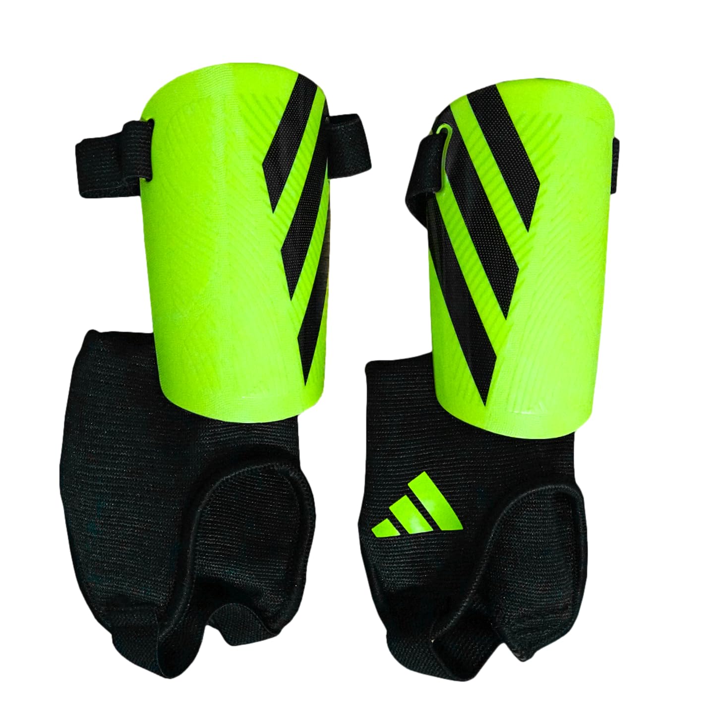 Espinilleras Adidas Tiro Match Para Niños, Unisex, Color Limón Y Negro - Venta Internacional.