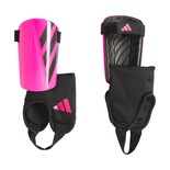 Espinilleras Adidas Tiro Match Unisex Para Niños, Color Negro Y Rosa Team Shock - Venta Internacional.