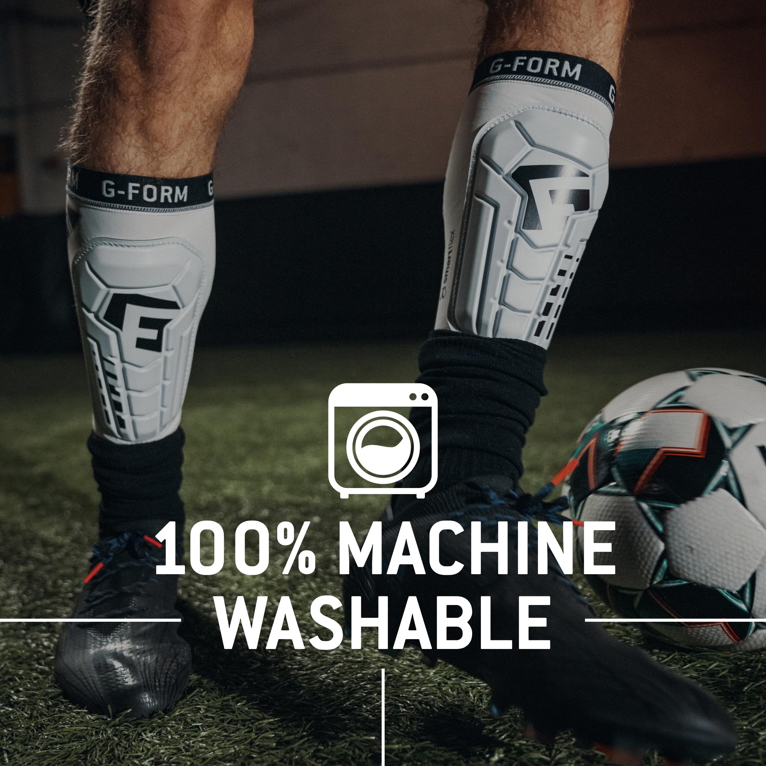 Foto 7 | Espinillera De Fútbol G-form Pro-s Vento Negra Para Adultos, Tamaño Mediano - Venta Internacional.