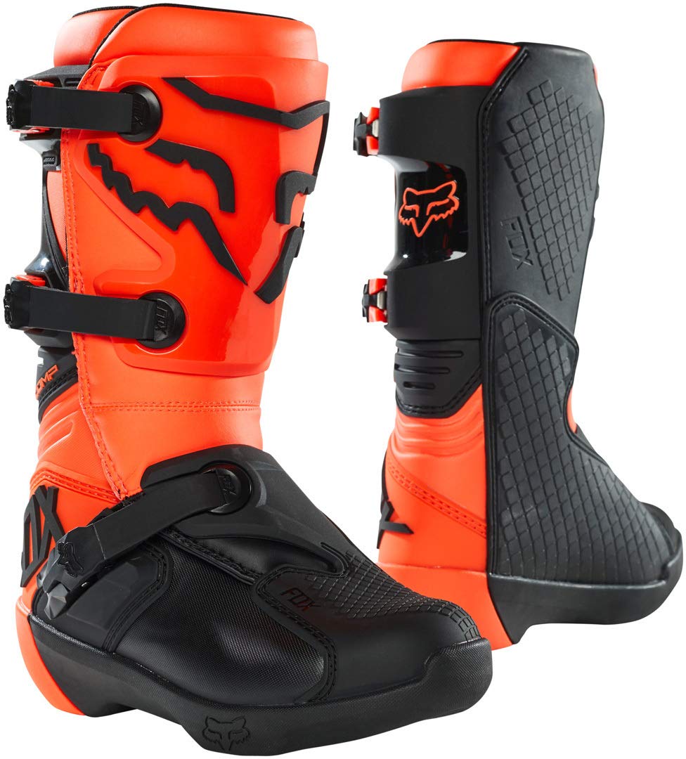 Foto 1 | Bota De Motocross Fox Racing Youth Comp Para Niños De 6 A 14 Años - Venta Internacional.