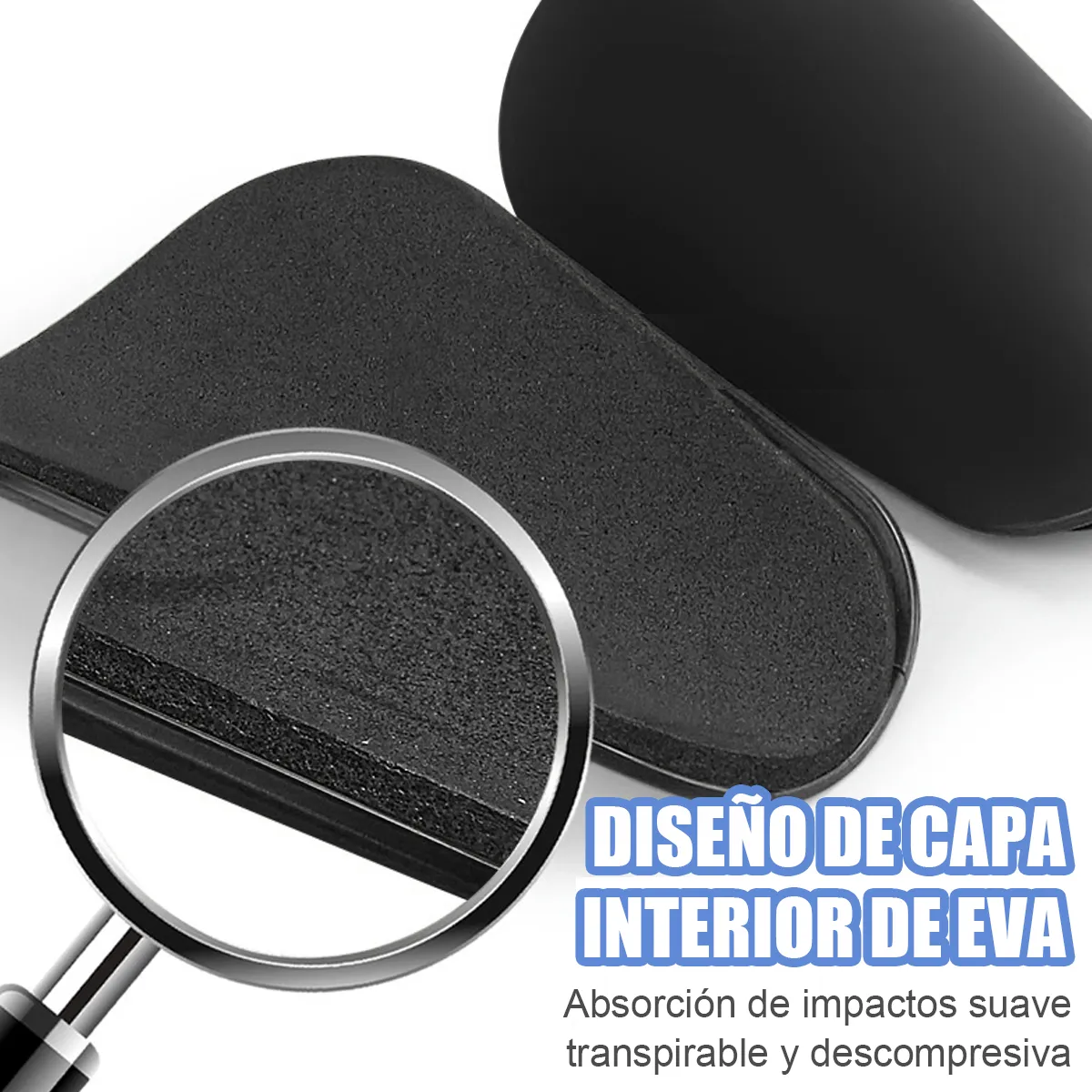 Foto 4 pulgar | Juego 5 Pares Mini Porta Espinilleras Para Niño Eo Safe Imports Esi-20256 Negro